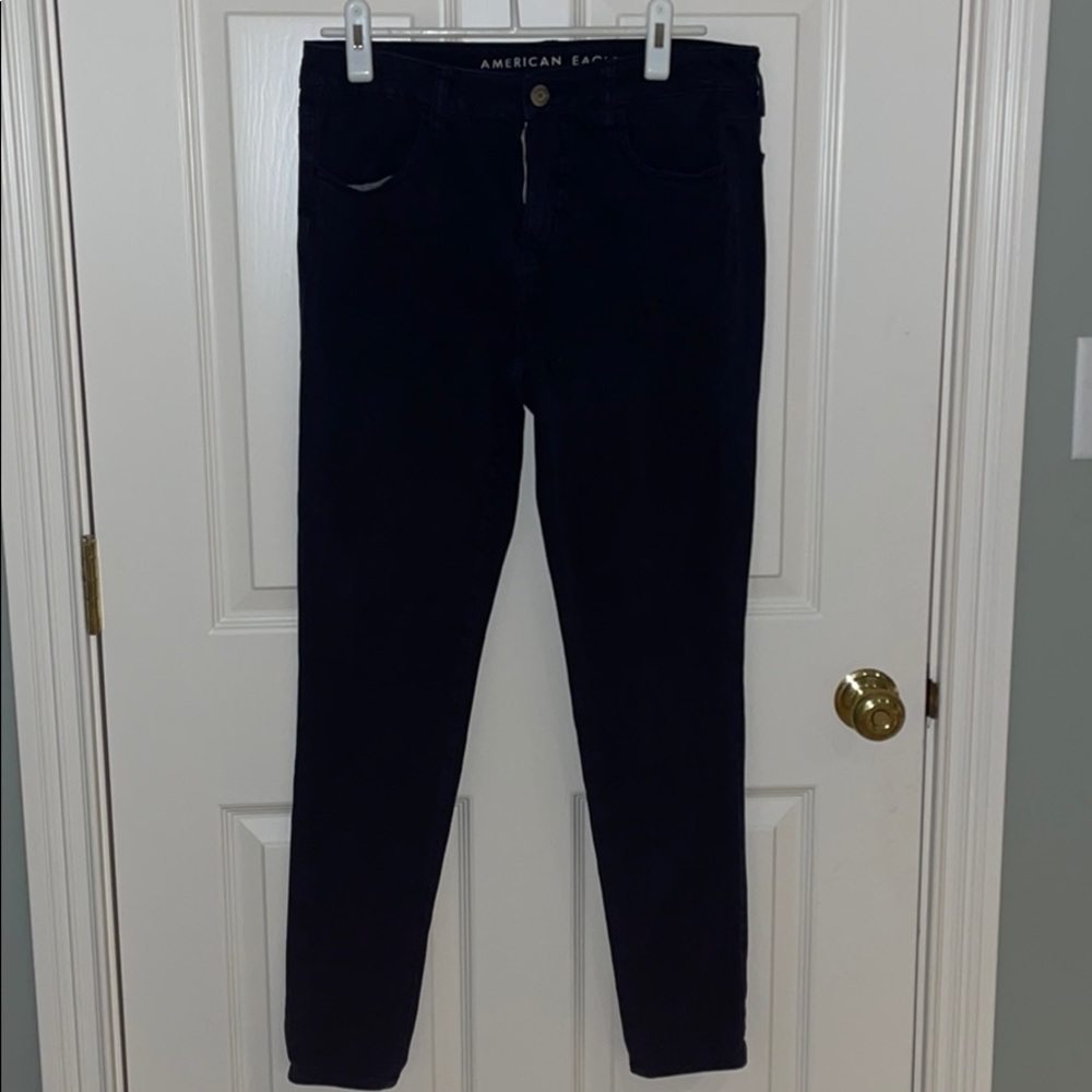 Navy Skinny Pants